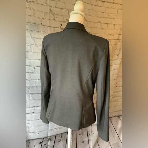 NWOT Worthington Peplum Blazer | Gray | SZ 12 - Picture 2 of 6